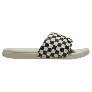 Vans La Costa Slide-On Womens Black White Checkerboard Sandals Skate‎ Shoes